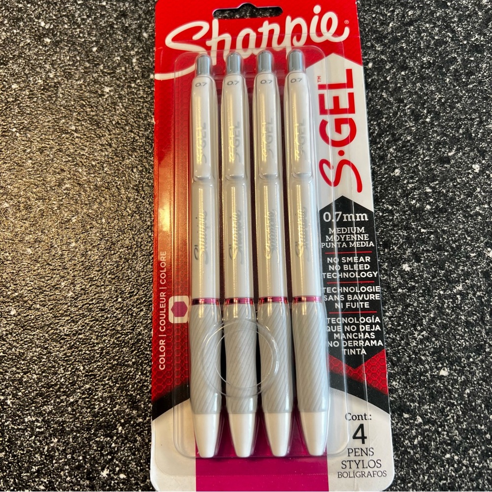 3 packs Sharpie S- Gel Pens, Medium Point 0.7mm
(4 count) Mixed Colors - Picture 5 of 8